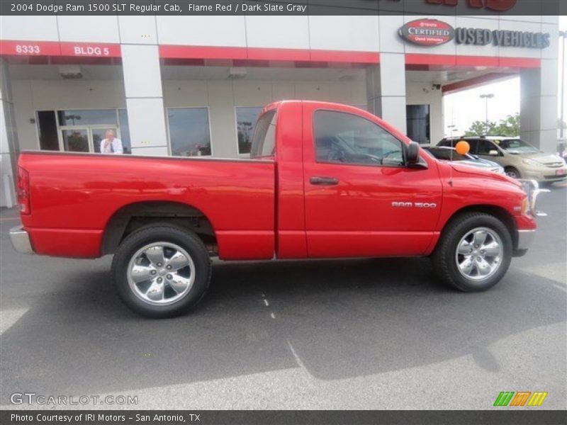 Flame Red / Dark Slate Gray 2004 Dodge Ram 1500 SLT Regular Cab