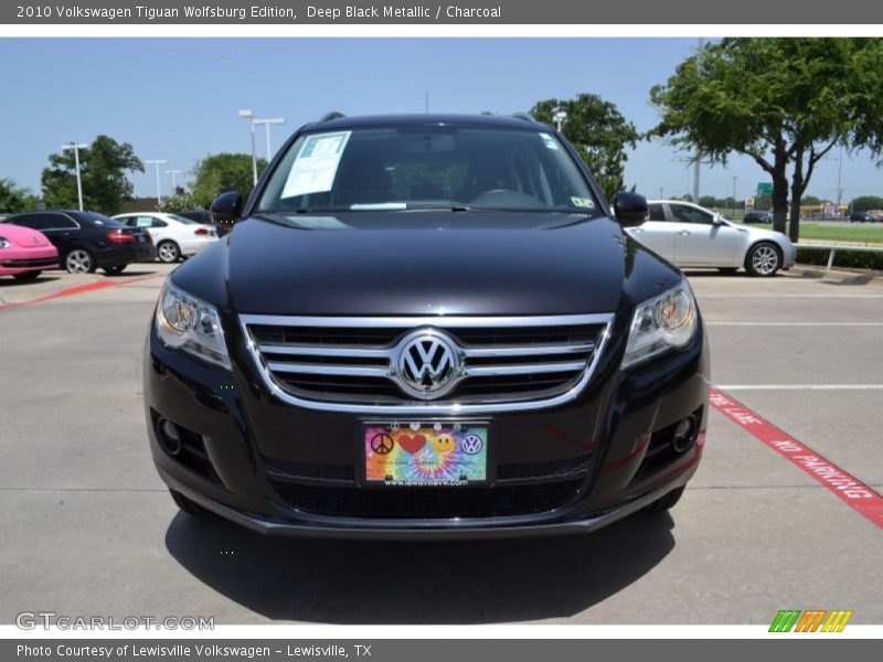 Deep Black Metallic / Charcoal 2010 Volkswagen Tiguan Wolfsburg Edition