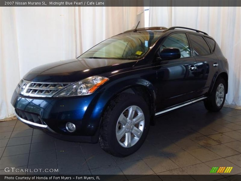 Midnight Blue Pearl / Cafe Latte 2007 Nissan Murano SL