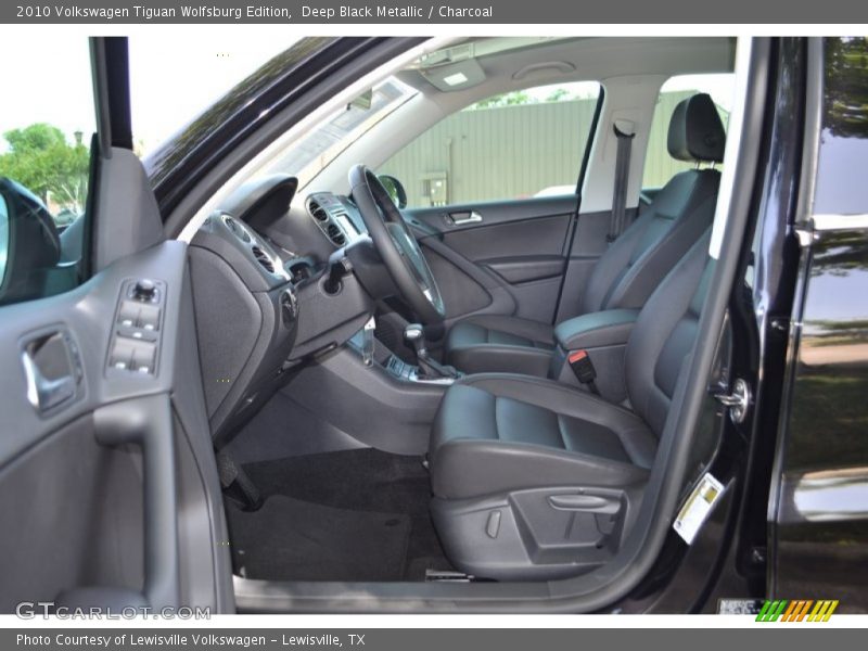 Deep Black Metallic / Charcoal 2010 Volkswagen Tiguan Wolfsburg Edition