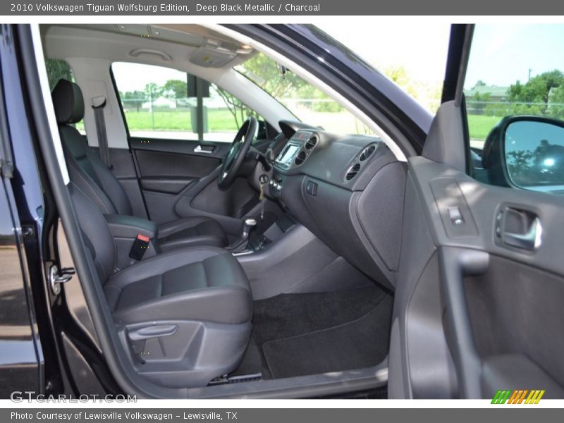 Deep Black Metallic / Charcoal 2010 Volkswagen Tiguan Wolfsburg Edition