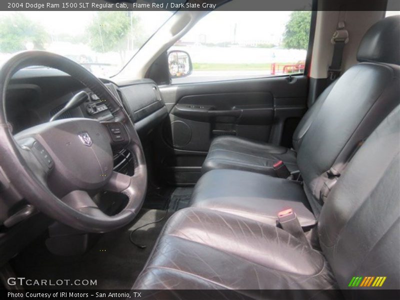 Flame Red / Dark Slate Gray 2004 Dodge Ram 1500 SLT Regular Cab