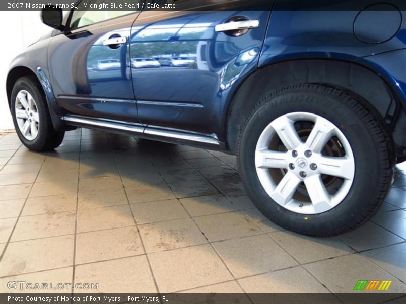 Midnight Blue Pearl / Cafe Latte 2007 Nissan Murano SL