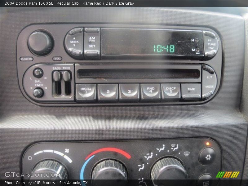 Flame Red / Dark Slate Gray 2004 Dodge Ram 1500 SLT Regular Cab