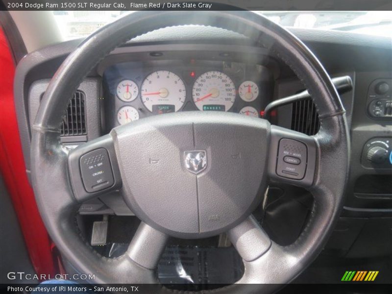 Flame Red / Dark Slate Gray 2004 Dodge Ram 1500 SLT Regular Cab