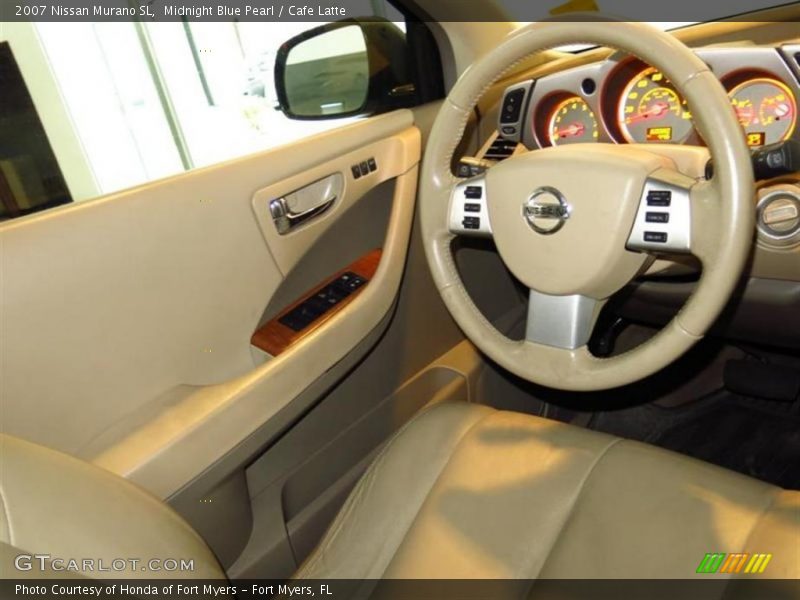Midnight Blue Pearl / Cafe Latte 2007 Nissan Murano SL