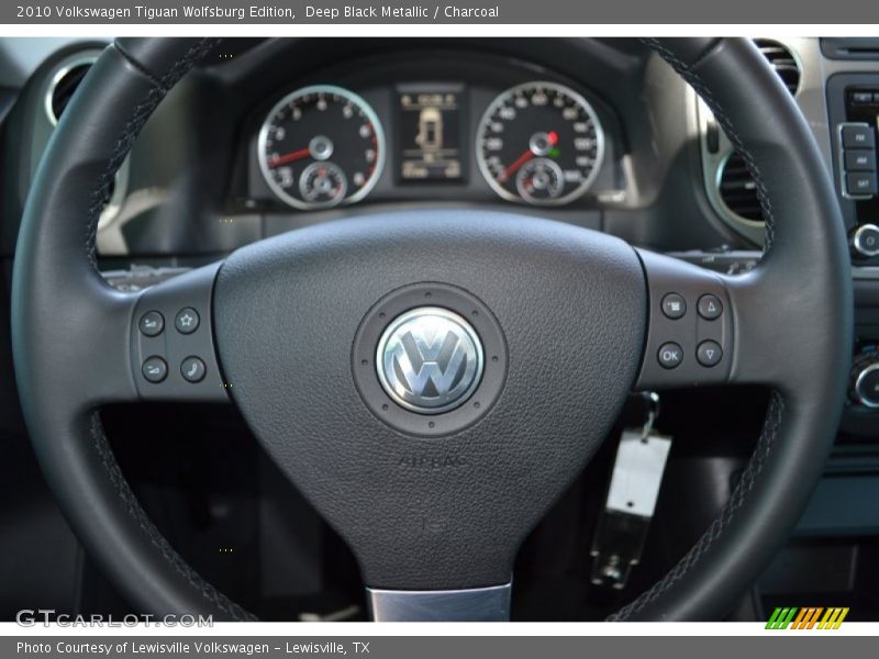 Deep Black Metallic / Charcoal 2010 Volkswagen Tiguan Wolfsburg Edition