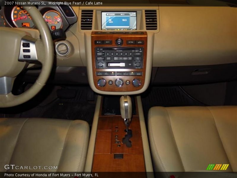 Midnight Blue Pearl / Cafe Latte 2007 Nissan Murano SL