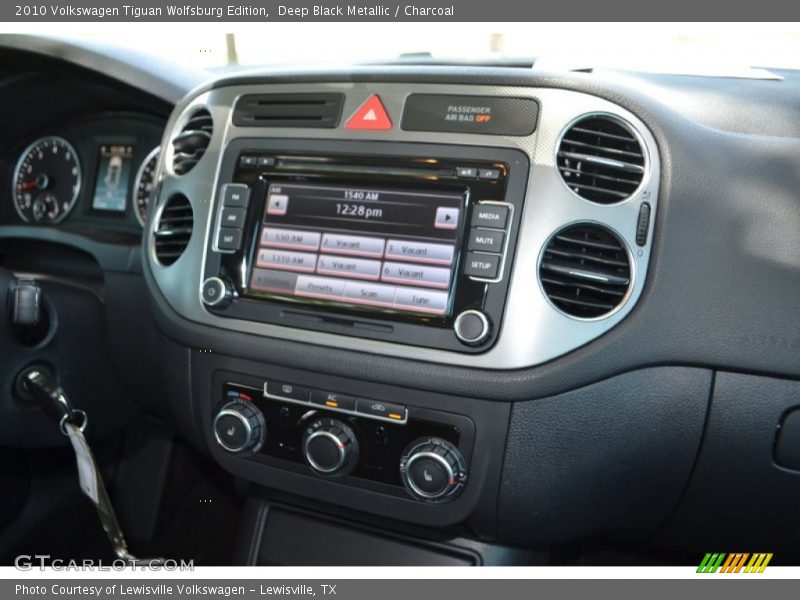 Deep Black Metallic / Charcoal 2010 Volkswagen Tiguan Wolfsburg Edition