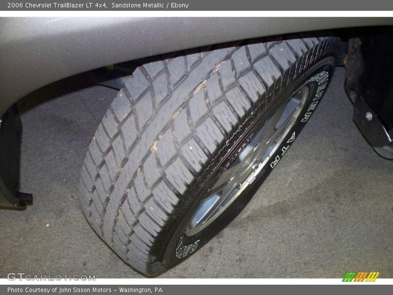 Sandstone Metallic / Ebony 2006 Chevrolet TrailBlazer LT 4x4