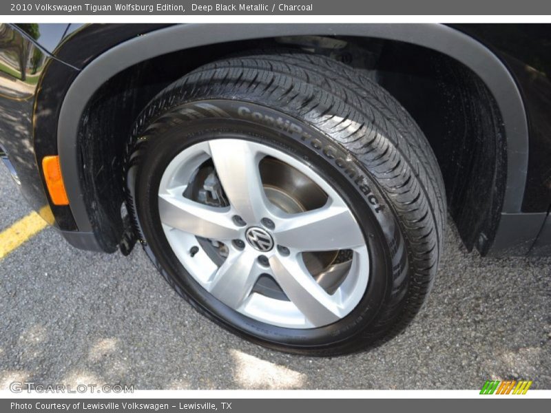 Deep Black Metallic / Charcoal 2010 Volkswagen Tiguan Wolfsburg Edition