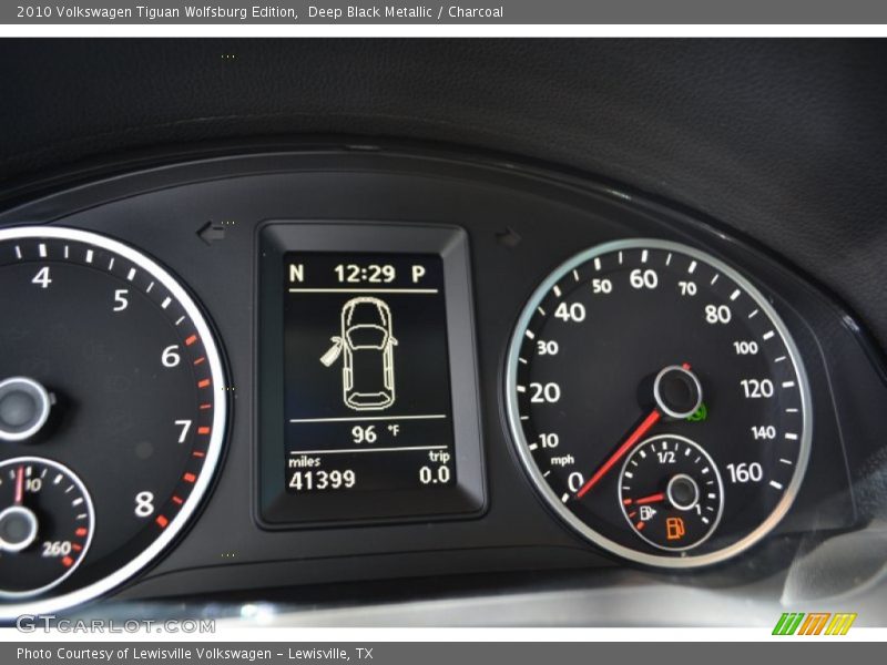Deep Black Metallic / Charcoal 2010 Volkswagen Tiguan Wolfsburg Edition