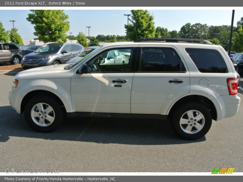 Oxford White / Stone 2011 Ford Escape XLT