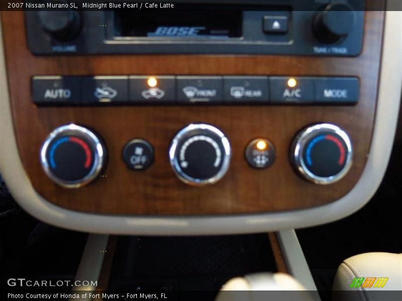 Midnight Blue Pearl / Cafe Latte 2007 Nissan Murano SL