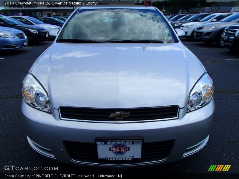 Silver Ice Metallic / Ebony 2010 Chevrolet Impala LS
