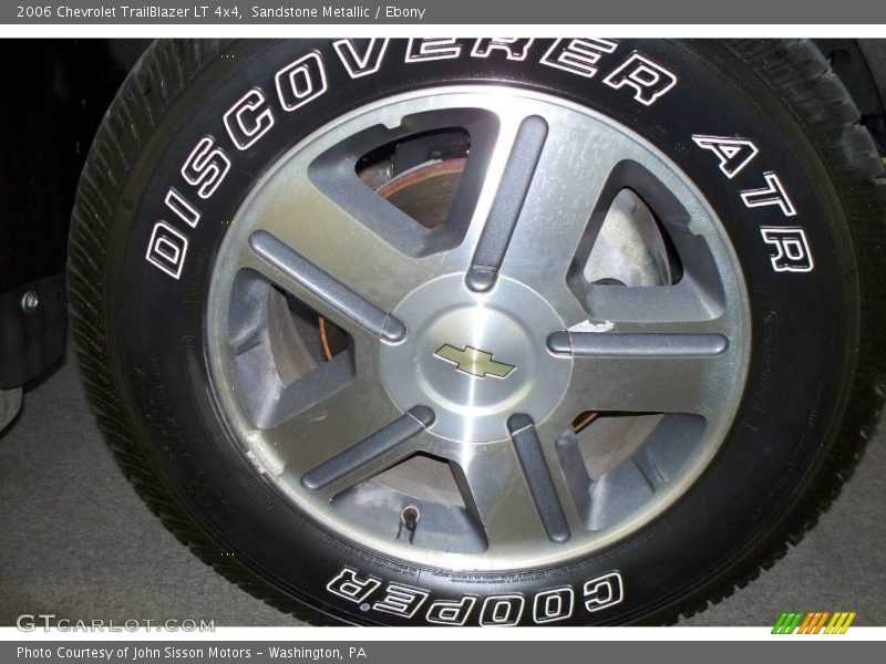 Sandstone Metallic / Ebony 2006 Chevrolet TrailBlazer LT 4x4