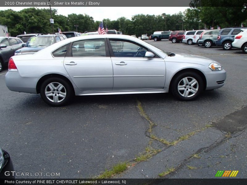 Silver Ice Metallic / Ebony 2010 Chevrolet Impala LS