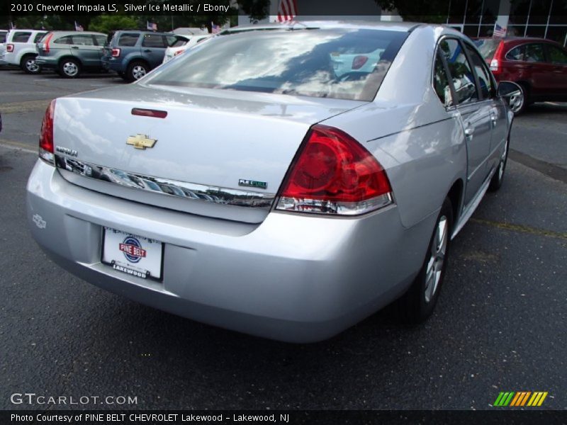Silver Ice Metallic / Ebony 2010 Chevrolet Impala LS