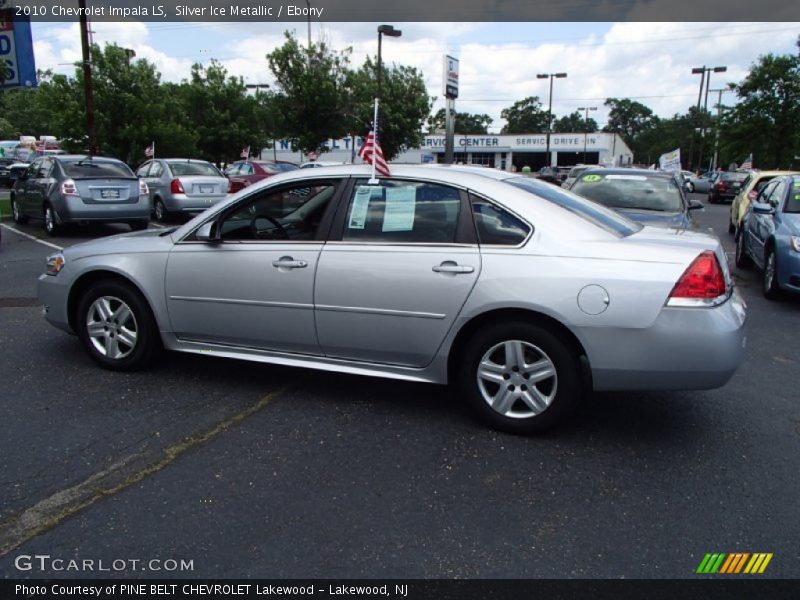 Silver Ice Metallic / Ebony 2010 Chevrolet Impala LS