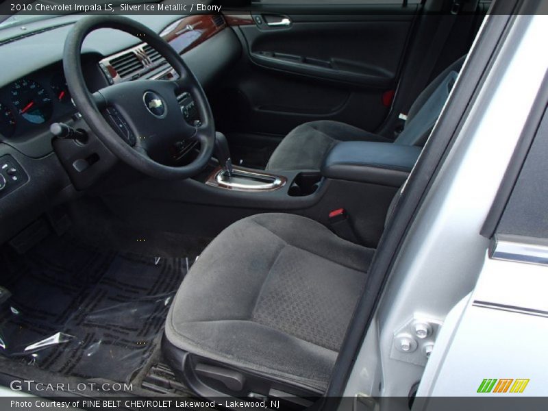 Silver Ice Metallic / Ebony 2010 Chevrolet Impala LS