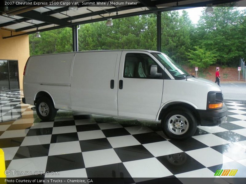 Summit White / Medium Pewter 2007 Chevrolet Express 1500 Cargo Van