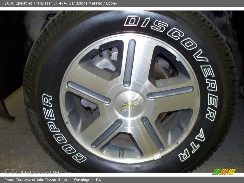 Sandstone Metallic / Ebony 2006 Chevrolet TrailBlazer LT 4x4