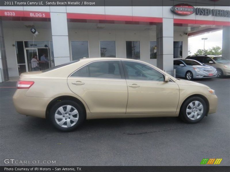 Sandy Beach Metallic / Bisque 2011 Toyota Camry LE