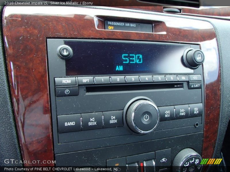 Silver Ice Metallic / Ebony 2010 Chevrolet Impala LS