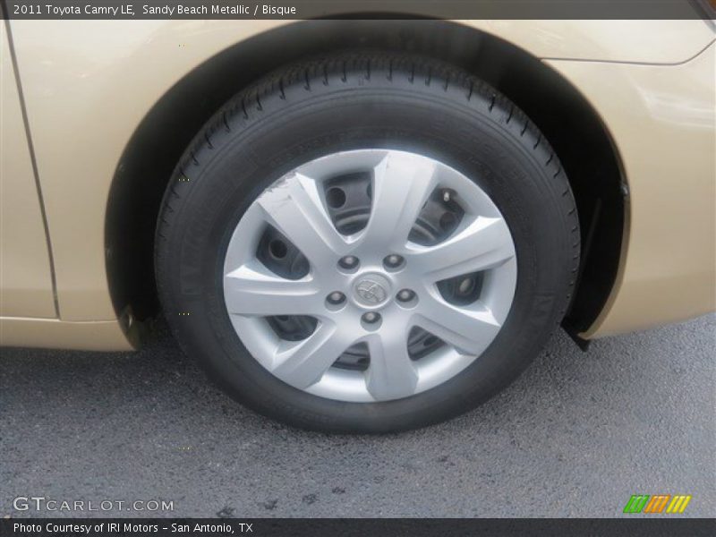 Sandy Beach Metallic / Bisque 2011 Toyota Camry LE