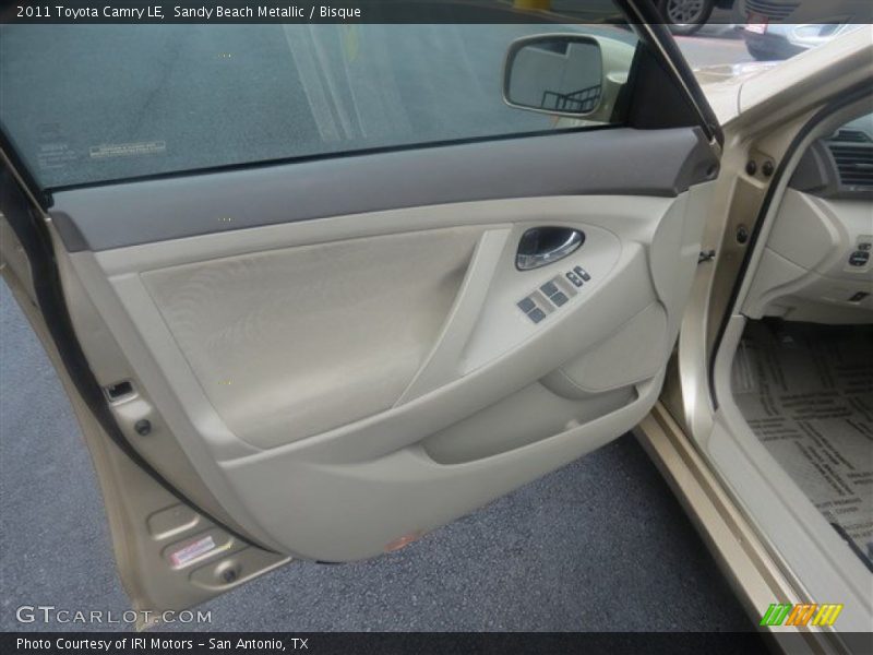 Sandy Beach Metallic / Bisque 2011 Toyota Camry LE