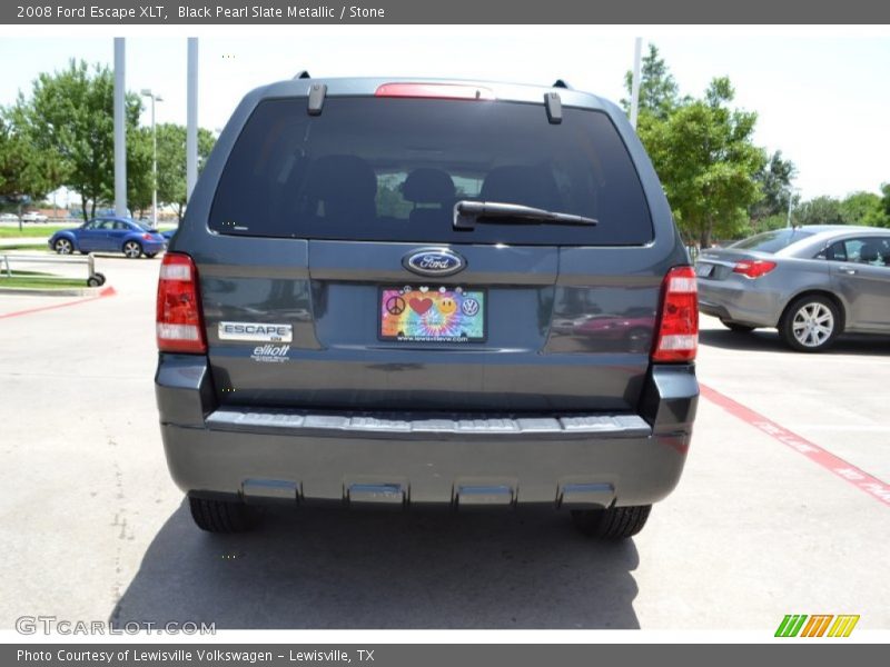 Black Pearl Slate Metallic / Stone 2008 Ford Escape XLT