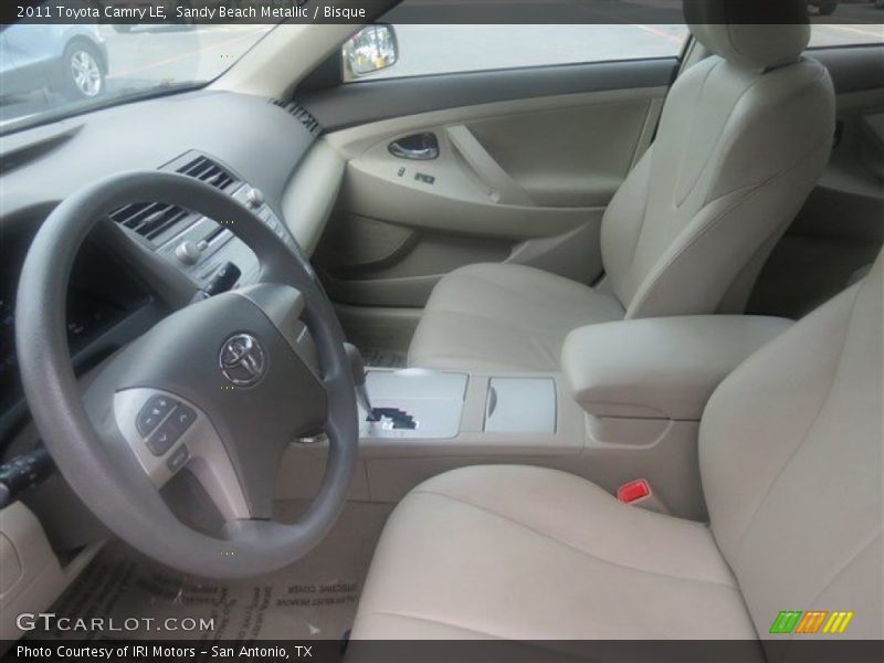 Sandy Beach Metallic / Bisque 2011 Toyota Camry LE