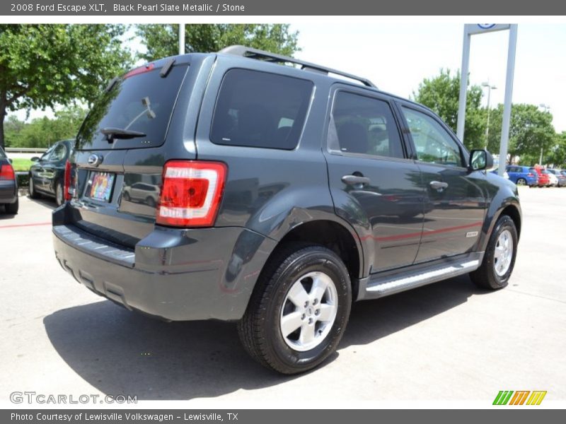 Black Pearl Slate Metallic / Stone 2008 Ford Escape XLT