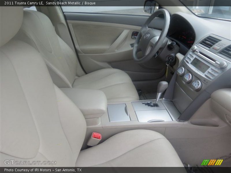Sandy Beach Metallic / Bisque 2011 Toyota Camry LE