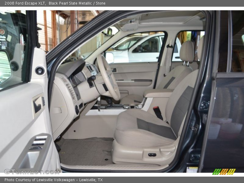 Black Pearl Slate Metallic / Stone 2008 Ford Escape XLT