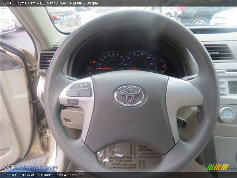 Sandy Beach Metallic / Bisque 2011 Toyota Camry LE