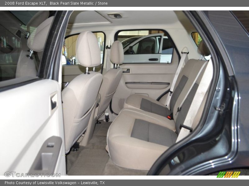 Black Pearl Slate Metallic / Stone 2008 Ford Escape XLT