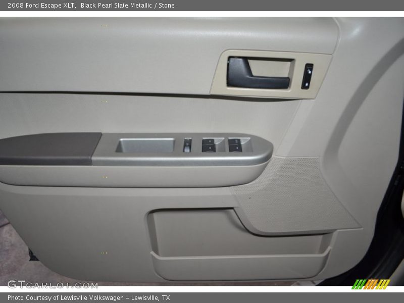 Black Pearl Slate Metallic / Stone 2008 Ford Escape XLT