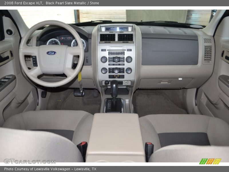 Black Pearl Slate Metallic / Stone 2008 Ford Escape XLT
