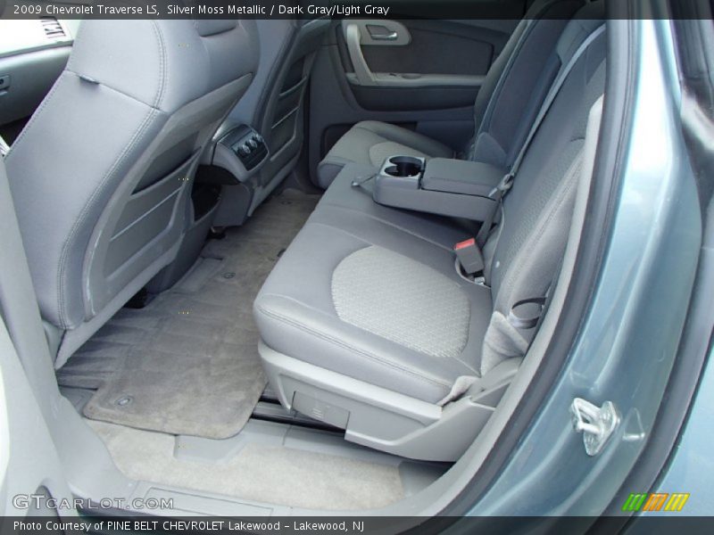 Silver Moss Metallic / Dark Gray/Light Gray 2009 Chevrolet Traverse LS