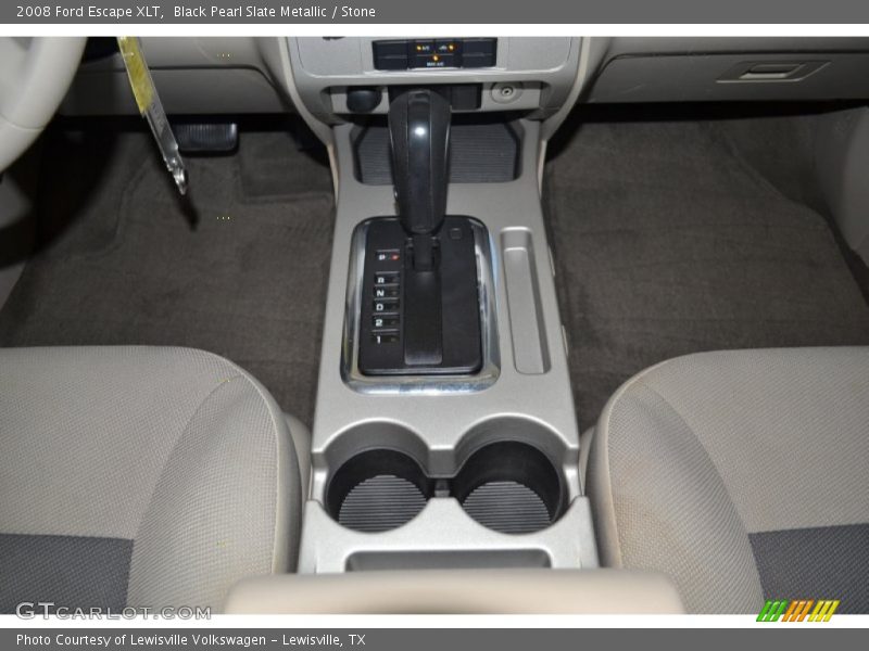 Black Pearl Slate Metallic / Stone 2008 Ford Escape XLT