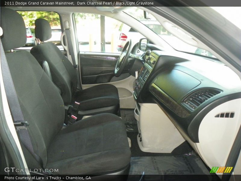 Dark Charcoal Pearl / Black/Light Graystone 2011 Dodge Grand Caravan Mainstreet