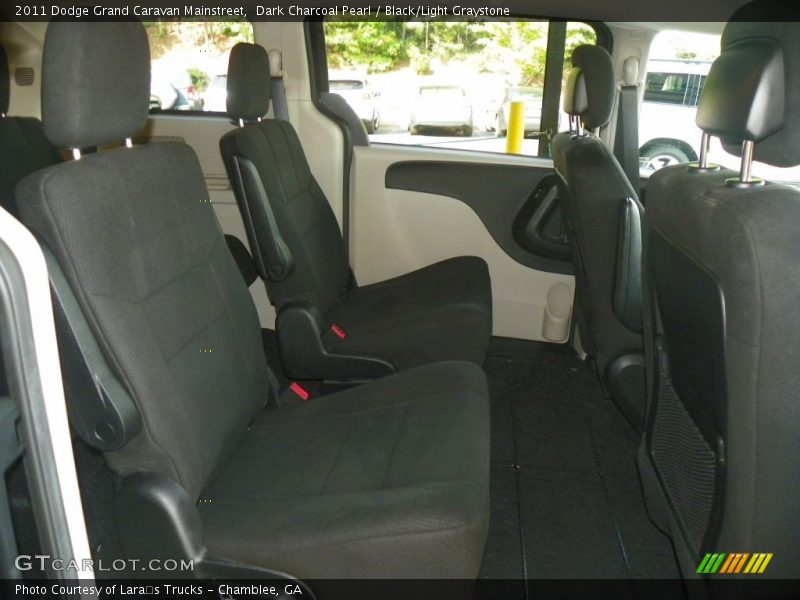 Dark Charcoal Pearl / Black/Light Graystone 2011 Dodge Grand Caravan Mainstreet