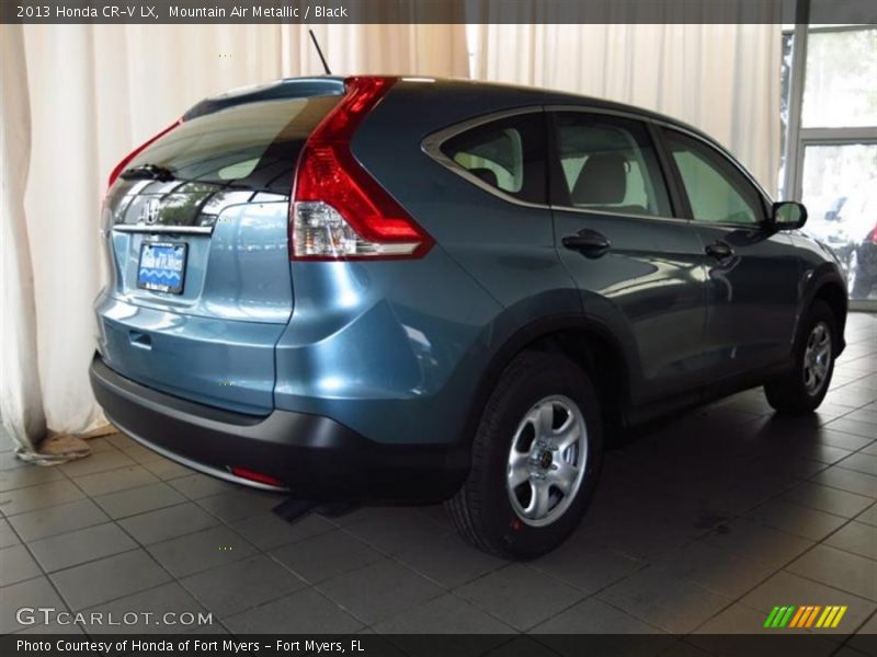 Mountain Air Metallic / Black 2013 Honda CR-V LX