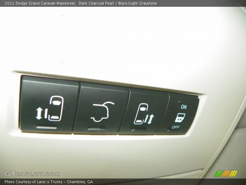 Dark Charcoal Pearl / Black/Light Graystone 2011 Dodge Grand Caravan Mainstreet