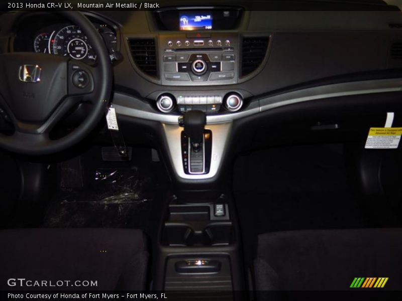 Mountain Air Metallic / Black 2013 Honda CR-V LX