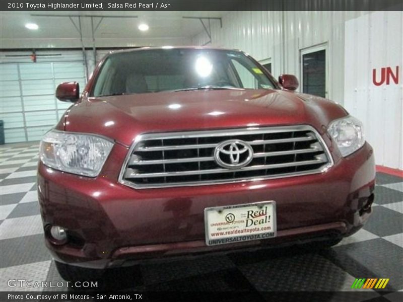 Salsa Red Pearl / Ash 2010 Toyota Highlander Limited