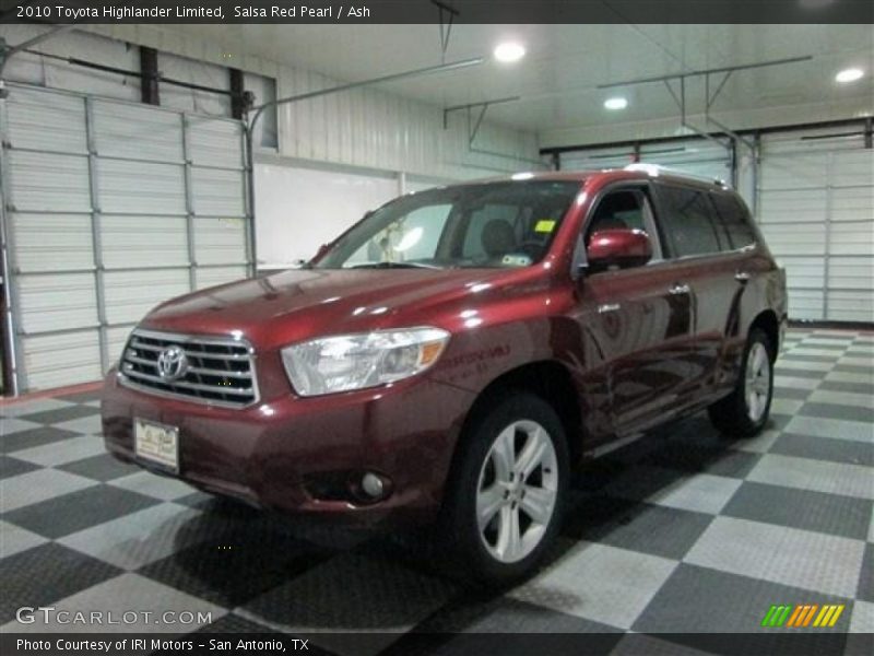 Salsa Red Pearl / Ash 2010 Toyota Highlander Limited