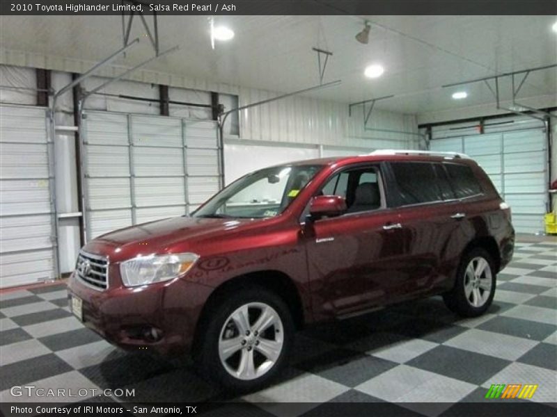 Salsa Red Pearl / Ash 2010 Toyota Highlander Limited