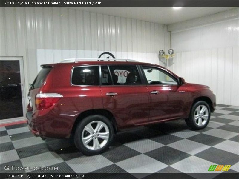 Salsa Red Pearl / Ash 2010 Toyota Highlander Limited